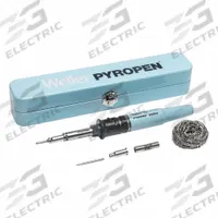 WELLER Soldering Iron Kit: Pyropen, Soldering Iron with Refill Canister (MPN WSTA3). Key specifications — Run Time: 180 min; Ignition Type: Manual-Ignition; Manufacturer Part Number: WSTA3; Brand: WELLER.