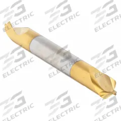 KEO Center Drill: Plain Type, #1, 82°, 1 1/4 in Overall Lg, TiN Coated High Speed Steel (MPN 906-000-072). Key specifications — Brand: KEO; End Type: Double End.