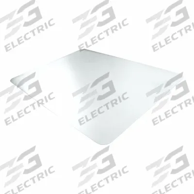 FLOORTEX Table Protector: Polycarbonate, Clear, 3/100 in Overall Ht - Desk Mats