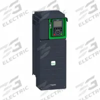 SCHNEIDER Variable Frequency Drive: In Phase Three, Out Phase Three, 30 hp, IP21, No Bypass, Compact (MPN ATV930D22N4). Key specifications — Style: Compact; Color: Black/Green; Output Phase: Three.