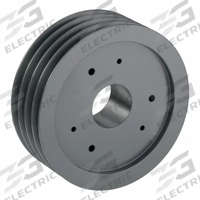 APPROVED VENDOR V-Belt Pulley: 8V1400, 4 Groove, 14 in OD, Bushed Bore - Bushed-Bore Cast-Iron Wedge V-Belt Pulleys