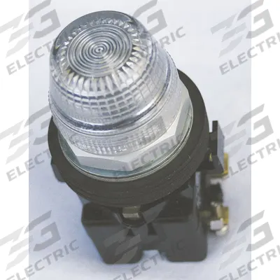 EATON Pilot Light: 30 mm Panel Mounting Size, Clear, LED - LED Pilot-Lights