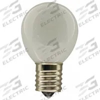 APPROVED VENDOR Incandescent Bulb: Intermediate Screw (E17), Incandescent, (S) Sign, S11, 40 W Watt (MPN 4RZZ4). Key specifications — Bulb Shape: S11; Voltage: 120V AC; Bulb Finish: Frosted; Color Temperature: 2800K; Brand: APPROVED VENDOR.