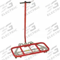 RAYMOND PRODUCTS Furniture Dolly: 600 lb, Red/Silver, 42 in H x 46 in W x 23 in D, (4) Swivel (MPN 2000-46). Key specifications — Color: Red; Caster Wheel Type: Swivel; Caster/Wheel Configuration: (4) Swivel; Brand: RAYMOND PRODUCTS; Caster Wheel/Tread Material: Rubber.