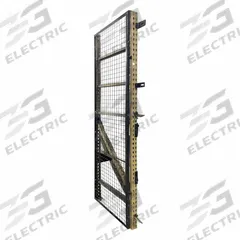 WIRECRAFTERS Aisle Guard Side Panel: 1 Bays, 39 in x 1 1/4 in x 120 in, 10 ga, Steel, Powder Coated (MPN BACK4210S). Key specifications — attr36337: WIRECRAFTERS; attr37658: Steel; attr37663: Yes; attr37664: Powder Coated; attr37667: Gray.