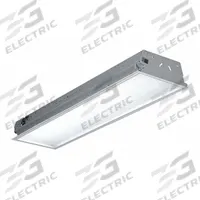 COLUMBIA LIGHTING Recessed Troffer: 4 ft Lg, 1 ft Wd, 4,222 lm, 4000K, 38 W, 120 to 277V AC (MPN LJT14-40MLG-FSA12-EDU). Key specifications — attr1261884: 120 to 277V AC; attr1261878: COLUMBIA LIGHTING; attr1261883: (2) Lamp T8; attr1261870: 4000K; attr1261880: Yes.