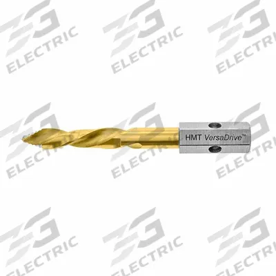 HOLEMAKER TECHNOLOGY Drill Bit: 27/64", 135° TurboTip Point, TiN-Coated HSS - VersaDrive TurboTip Impact Drill Bits