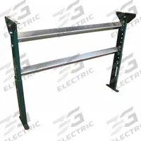 APPROVED VENDOR Conveyor Support Stand: For 27 in Between Frame Wd, 31 in Min. Ht, 43 in Max. Ht (MPN 2WJK1). Key specifications — Stand Material: Steel; Color: Green; Brand: APPROVED VENDOR.