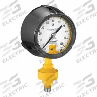 ASHCROFT Gauge/seal assembly: 0 psi to 600 psi, 600 psi Primary Scale Pressure Measurement - Max (MPN 45ALD1S1HH04S600#). Key specifications — Accuracy: ±1.00%; Brand: ASHCROFT; Case Material: Phenolic; Mounting Type: Stem-Mount; Sensor Material: 316 SS; Socket Material: Hastelloy C-276; Case Liquid: Silicone.