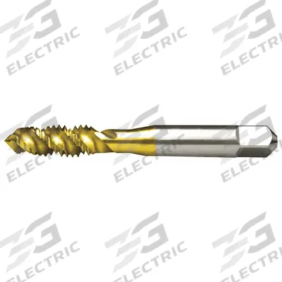 CLEVELAND Spiral Flute Tap: #8-32 UNC, H3 / 2B, 3 Flute, Plug Chamfer - General Purpose Spiral-Flute Taps