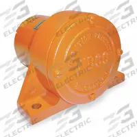 VIBCO Electric Vibrator: SPRT Series, 80 lbf, 115V AC, 0.6/0.24 A, 3,200 vpm, 800 lb Bin Wt Capacity (MPN SPRT-80HD). Key specifications — attr661947: 0.6/0.24 A; attr661979: 50 dBA; attr661970: 115V AC.