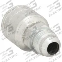 AEROQUIP Hydraulic Crimp Fitting: Steel x Steel, Straight, -4 For Hose Dash Size, JIC x Crimp, Rigid (MPN 1AA5MJ4). Key specifications — Fitting Gender: Female x Genderless; Fitting Connection Type: JIC x Crimp; Thread Size: 1/2"-20; For Hose Dash Size: -4; Brand: AEROQUIP.