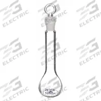 APPROVED VENDOR Volumetric Flask: 10 mL, Colorless, Conical, 0.02 mL, Includes Closure (MPN 5YHZ4). Key specifications — Shape: Conical; Tolerance: 0.02 mL; Body Color: Colorless; Brand: APPROVED VENDOR; Compatible with Stopper Size: 10/13.