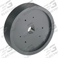 APPROVED VENDOR V-Belt Pulley: C240, 6 Groove, 24.4 in OD, Bushed Bore, F, For C/CX Belt Section (MPN 6C240F). Key specifications — attr1318293: C240; attr1318301: 24 in (C); attr1318291: C or CX.