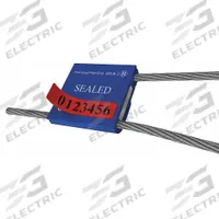 UNIVERSEAL Cable Seals: Blue, Steel, 12 in Cable Lg, 1/8 in Cable Dia, Sequential, 50 PK (MPN F325M-2-APEEL BLUE50). Key specifications — Brand: UNIVERSEAL; Marking Color: White; Marking Included: Numbers and Barcode; Marking Message: Sealed; Marking Numbering: Sequential.