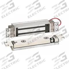 SDC Electromagnetic Lock: 8 in Lg, 1 5/8 in Wd, 1 1/2 in Ht (MPN 1561TJV). Key specifications — Release Delay: Instantaneous; Material: Aluminum; Brand: SDC.