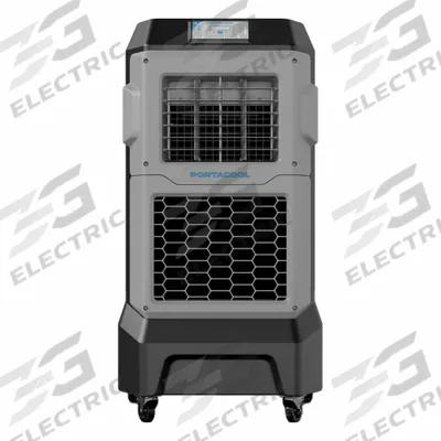 PORTACOOL Portable Evaporative Cooler: 700 sq ft, 5-15P, 120V AC - Portable Evaporative Coolers