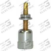 SAMMYS Rod Hanger: 5/16 in Overall Dia, 1 1/4 in Overall Lg, 5/16 in Screw Size, Steel, Screw, 25 PK (MPN 8039957). Key specifications — Drive Type: External Hex; Screw Size: 5/16 in; ICC Approved for Un-Cracked Concrete: No; Seismic Approved: No; Mount Type: Vertical; Brand: SAMMYS; Compatible Material: Steel; ICC Approved for Cracked Concrete: No.