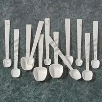 Sampling Spoon: Non-Sterile, Polypropylene, 1.25 mL Capacity - mL, 417/10000 fl oz Capacity - oz (MPN F36723-0000). Key specifications — Standards: FDA Grade Material; Color: White; Product Type: Sampling Spoon; Brand: APPROVED VENDOR.
