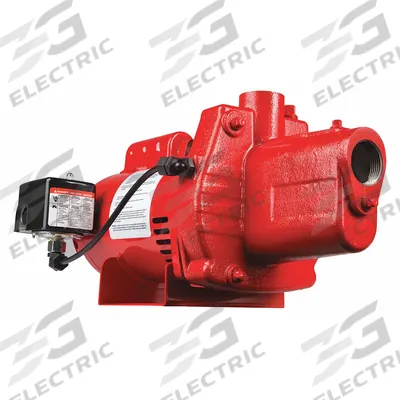 RED LION Shallow Well Jet Pump,3/4 HP,Cast Iron,115/230V: 3/4 hp HP, Single Phase - Shallow-Well Jet Pumps