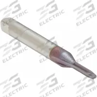 WIDIA GTD Spiral Point Tap: #5-40 UNC, H2, 2 Flute, Plug Chamfer, TiCN Coated High Speed Steel (MPN 19014)