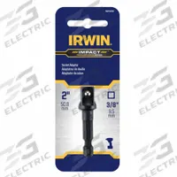 IRWIN Power Bit: 3/8 in Output Drive Size, Square, 2 in Overall Lg, Manganese Phosphate (MPN IWAF36238). Key specifications — attr1204821: Manganese Phosphate; attr1204826: Locking Included; attr1204834: Square; attr1204841: IRWIN.
