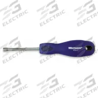 WESTWARD Solid Round Shank Nut Driver: Straight, Metric, Without Magnetized Tip, Tether Ready, Round (MPN 1CLL7). Key specifications — attr1214485: Round; attr1214505: WESTWARD.