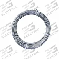 APPROVED VENDOR Wire Rope: Galvanized Steel, 1 x 19, 1,640 lb Working Load Limit, 100 ft Overall Lg (MPN 2RZZ7). Key specifications — End Type: Plain; Brand: APPROVED VENDOR.