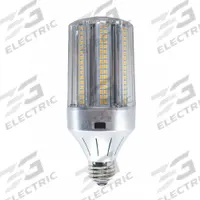 HID Replacement LED Bulb: Corncob, Medium Screw (E26), 18 W Watt, 3000K/4000K/5000K, LED (MPN LED-8039E345D-A). Key specifications — Color Temperature: 5000K; Brand: LIGHT EFFICIENT DESIGN; Shatter-Resistant: Yes.