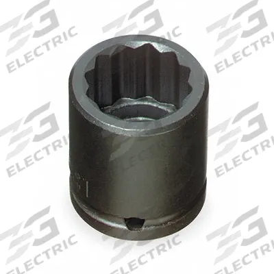 PROTO Impact Socket: 1/2 in Drive Size, SAE, 1 7/16 in Socket Size, 12-Point - 1/2" Drive Impact Sockets