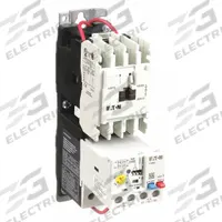 EATON NEMA Magnetic Motor Starter: Non-Reversing, 3 Poles, NEMA Size 00, 9 A, 24V AC Coil (MPN AN19AN0T5E020). Key specifications — Brand: EATON; Auxiliary Contact Form: 1NO; Coil Voltage: 24V AC; Phase: Three; Operator: None; Operator Controls: None; Auxiliary Contacts Included: 1NO; Signaling Features: Pilot Light.