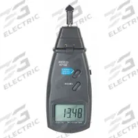 REED INSTRUMENTS Laser Tachometer: +/-0.05% of Reading +1 Digit RPM Accuracy, 0.1 RPM, LCD (MPN R7100). Key specifications — Includes: Wheel Adapter; Brand: REED INSTRUMENTS; Digital Display Screen Type: LCD; RPM Accuracy: +/-0.05% of Reading +1 Digit; RPM Resolution: 0.1 RPM; Calibration Certificate: Not Included.