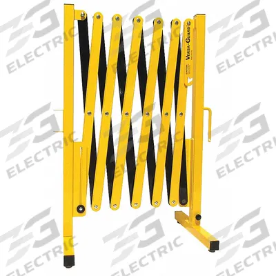 APPROVED VENDOR Portable Expandable Barricade: 11 1/3 ft Expanded Lg (MPN VG-1000) - Expandable Barricades