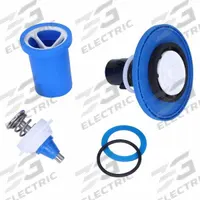 ZURN Diaphragm Assembly: Toilets, Plastic/Rubber, 1.6 gpf Gallons per Flush (MPN P6000-ECA-WS1-RK). Key specifications — Includes: Valve Repair Kit; Product Type: Diaphragm Assembly; Brand: ZURN; Compatible Series: Z6000; Material: Rubber.
