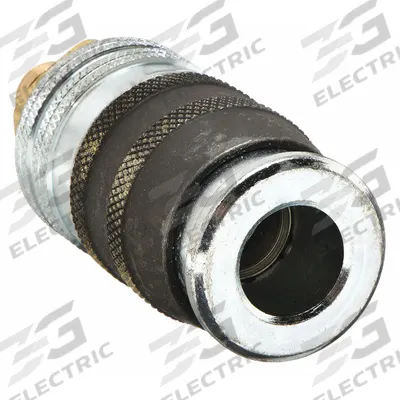 PARKER Quick Connect Hose Coupling: 1/4 in Body Size, 3/8 in Hose Fitting Size - Industrial Interchange Steel Quick-Connect Air Coupling Bodies