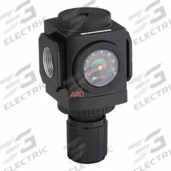 ARO Regulator: Aluminum, 3/4 in NPT, 240 scfm, 250 psi, 140 psi Max Op Pressure, Knob, 2000 Series (MPN R37351-600). Key specifications — attr111664: Yes; attr111400: 2000; attr111627: ARO.