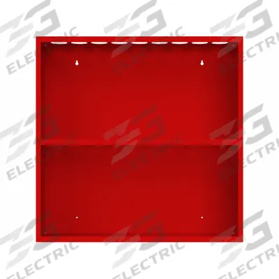 APPROVED VENDOR Rod Rack: Standalone, 24 3/16 in x 6 15/16 in x 24 in, 3 Bays, Red - Vertical Threaded-Rod Storage Racks