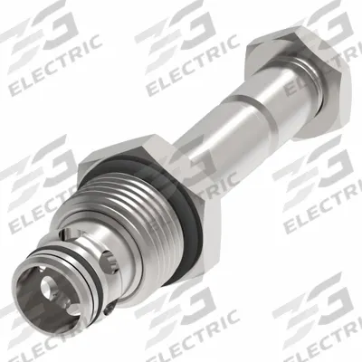 CHAR-LYNN Solenoid Valve: Two Positions, Normally Closed, Two-Way, C-12-2 Valve Cavity Size - Solenoid Cartridge Valves