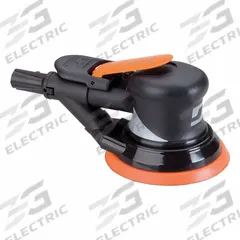 DYNABRADE Air Orbital Sander: 5 in Disc, Pressure Sensitive Adhesive, 3/8 in Orbit, Self-Vacuum, NPT (MPN 56883). Key specifications — attr1320213: DYNABRADE.