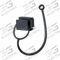 METZ CONNECT IP67 Protective Cap: Protective Cap, Plastic, V4 Bulkhead, IP67/IP6X/IPX7, Black (MPN 1401048102KI). Key specifications — Brand: METZ CONNECT; For Use With: V4 Bulkhead; IP Rating: IP6X; Product Type: Protective Cap; Color: Black; Material: Plastic.