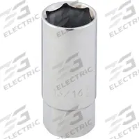 WESTWARD Spark Plug Socket: 13/16 in Socket Size, 6-Point, Chrome, Not Tether Capable (MPN 20HW59). Key specifications — attr1204270: Chrome; attr1204275: WESTWARD; attr1204287: Not Tether Capable.