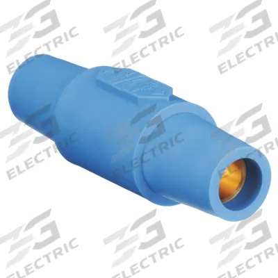 HUBBELL Gender Reversing Connector: Female-Female, Blue, 600V AC/600V DC, 400 A - Male-to-Female Reversing Adapters