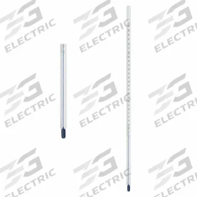 CHEMGLASS Thermometer: -20°C to 150°C, Partial Immersion, 76 mm Immersion Dp - Partial-Immersion Liquid-in-Glass Lab Thermometers