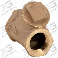 MILWAUKEE VALVE Swing Y Check Valve: Swing, Y-Style Valve Body, 1 1/2 in Pipe Size, FNPT x FNPT, NPT (MPN 509Y 1-1/2"). Key specifications — Brand: MILWAUKEE VALVE.