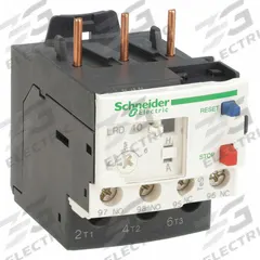 SCHNEIDER Overload Relay: Thermal Protection, 3 Poles, 1NO/1NC, Phase Loss Sensitivity, 4 A – 6 A (MPN LRD10). Key specifications — Brand: SCHNEIDER; Auxiliary Contact Form: 1NO/1NC; Compatible Contactor Series: TeSys Deca; Terminal Connection Type: Screw Clamp Terminals; Maximum Voltage Rating: 690V AC; Phase Loss Sensitivity: Yes; Thermal Units Required: None (Relay Includes Integrated Bimetallic Elements); Compatible Contactors: TeSys Deca (9 to 38 Amp Models).