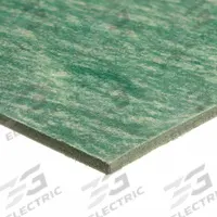 GARLOCK Gasket Sheet: Aramid, Buna-N Binder, 1/64 in Thick, 6 in Lg, 6 in W, Green (MPN BULK-FGSM-AH-17). Key specifications — Brand: GARLOCK.
