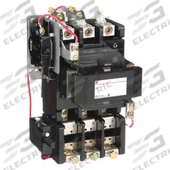 GE Magnetic Motor Starter: Non-Reversing, 3 Poles, NEMA Size 4, 135 A, 120V AC Coil (MPN CR306F002). Key specifications — Brand: GE; Coil Voltage: 120V AC; Phase: Three; Signaling Features: Pilot Light; Thermal Units Required: 3 Melting Alloy Units (Not Included).