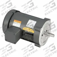 BALDOR General Purpose Motor: C-Face Mount, Totally Enclosed Fan Cooled, 3/4 hp, 1,760 RPM (MPN VM3542). Key specifications — Brand: BALDOR; Nameplate Voltage @ 60 Hz: 460V AC; Full Load Current @ 60 Hz: 1.5/3/3.2 A; Nameplate RPM @ 60 Hz: 1,760 RPM; Motor Enclosure: TEFC.