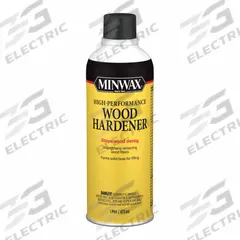 MINWAX Wood Hardener: 1 pt Container Size, Can, Wood Hardener (MPN 41700000). Key specifications — Finishing Features: Paintable; Brand: MINWAX.