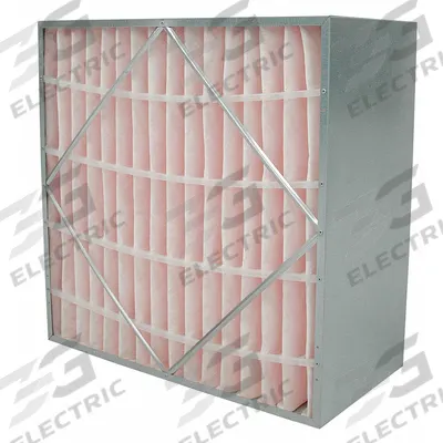GRAINGER Rigid Cell Air Filter: 20 in x 24 in x 12 in, Synthetic, No Header - MERV 13 Rigid Cell Air Filters